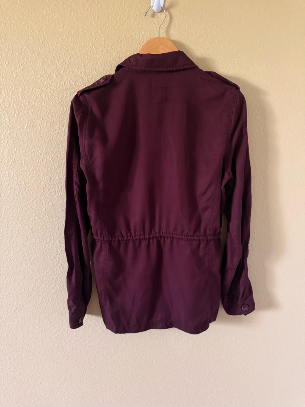 Gap Womens Purple Utility Jacket - Classic Field Style - Picture 6 of 7